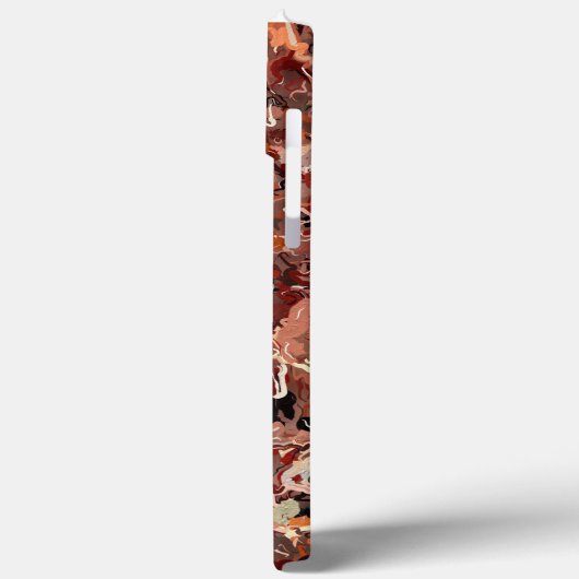 Abstracte dennennaalden Case-Mate iPhone case (Achterkant / Links)