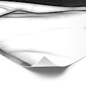 Abstracte Depressie Man Perfect Poster (Hoek)