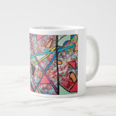 Abstracte Design Mok (Voorkant rechts)
