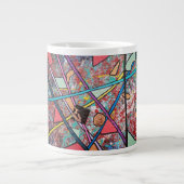 Abstracte Design Mok (Voorkant)