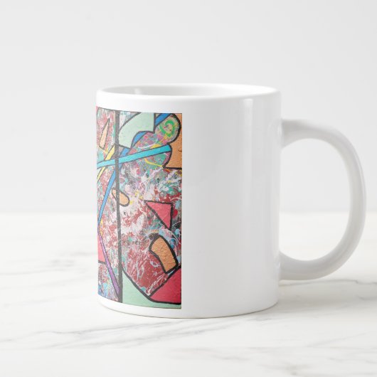 Abstracte Design Mok (Rechts)
