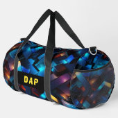 Abstracte Design Reistas met All-Over Print Plunjezak (Rechterhoek)