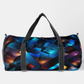 Abstracte Design Reistas met All-Over Print Plunjezak (Achterkant)