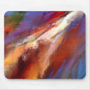 Abstracte Design van de Muismat van het Schilderen