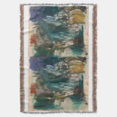 Abstracte Design Worpdeken Deken (Voorkant Verticaal)
