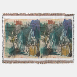 Abstracte Design Worpdeken Deken