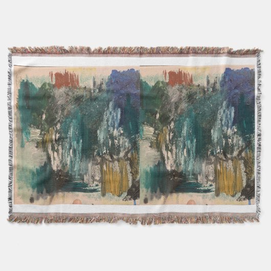 Abstracte Design Worpdeken Deken (Voorkant)