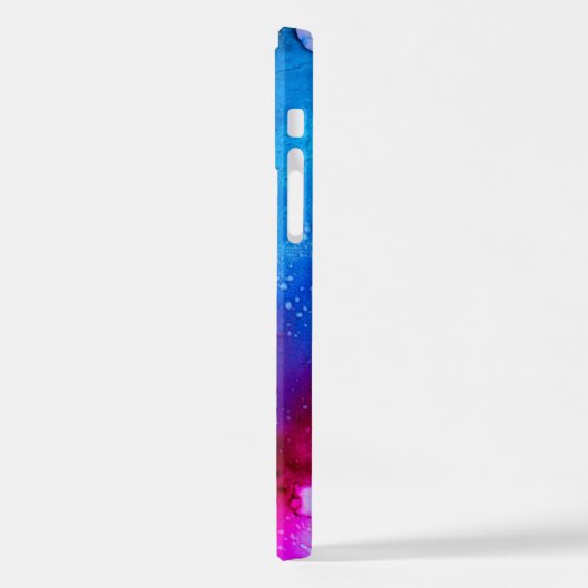 Abstracte details Kunsttextuur- iPhone Hoesje (Linkerkant)