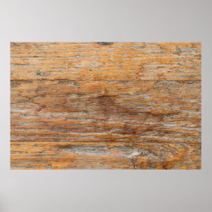 Abstracte detailtextuur van oud, mooi hout, v poster