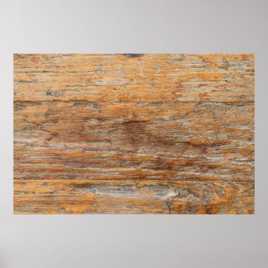 Abstracte detailtextuur van oud, mooi hout, v poster (Voorkant)