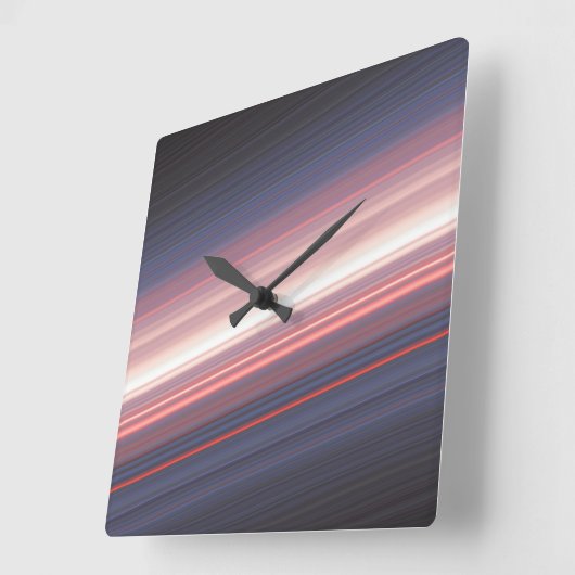 abstracte diagonaal 2 vierkante klok (Hoek)