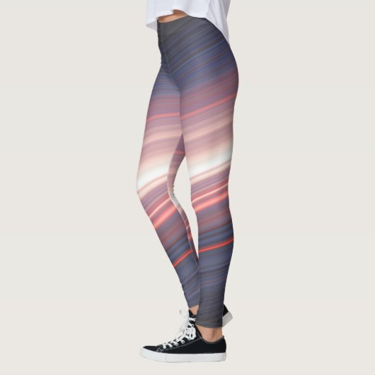 abstracte diagonale 2 leggings (Links)