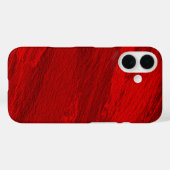 Abstracte diagonale tinten rode ontwerp Case-Mate iPhone case (Achterkant (horizontaal))