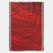 Abstracte diagonale tinten rode ontwerp deken (Voorkant Verticaal)