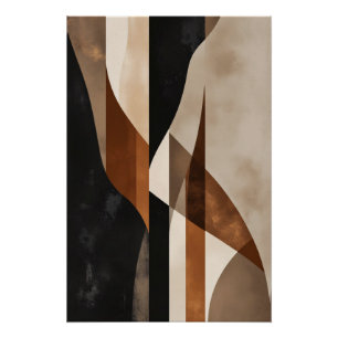 Abstracte Dialogen Perfect Poster