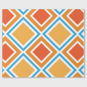 Abstracte diamant geometrische cadeaupapier (Vlak)