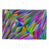 Abstracte diamant kussensloop (Achterkant-Links)