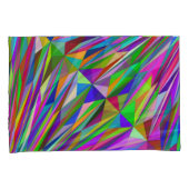 Abstracte diamant kussensloop (Voorkant-Rechts)