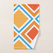 Abstracte diamantgeometrie bad handdoek (Handdoek)