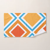 Abstracte diamantgeometrie bad handdoek (Handdoek)