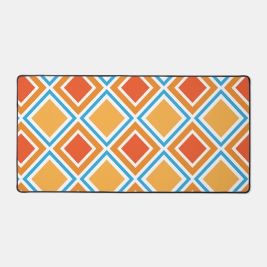 Abstracte diamantgeometrie bureaumat (Voorkant)