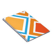 Abstracte diamantgeometrie notitieboek (Rechterzijde)