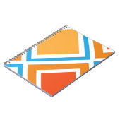 Abstracte diamantgeometrie notitieboek (Linkerzijde)