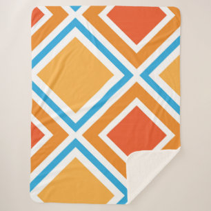 Abstracte diamantgeometrie sherpa deken