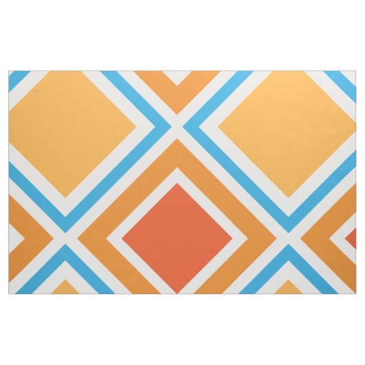 Abstracte diamantgeometrie stof (Fat Quarter)