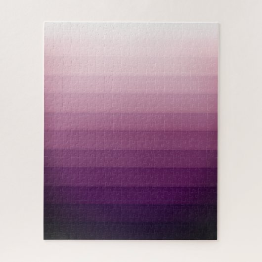 Abstracte diepte Paarse gradiëntkleur Ombre Legpuzzel (Verticaal)