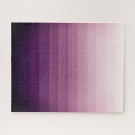 Abstracte diepte Paarse gradiëntkleur Ombre Legpuzzel (Horizontaal)