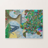 Abstracte dieren legpuzzel (Horizontaal)