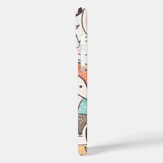 Abstracte dieren ontwerp Case-Mate iPhone case (Achterkant / Links)