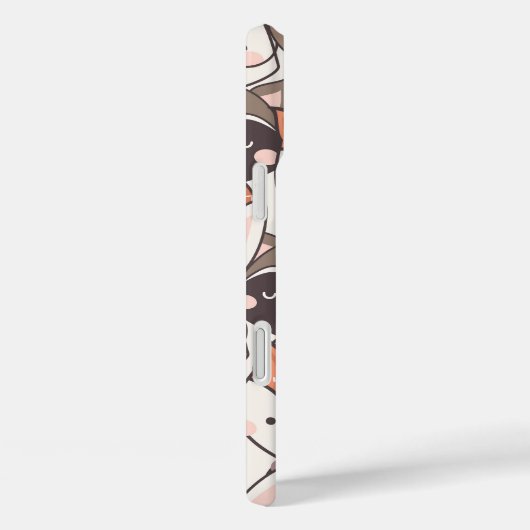 Abstracte dieren ontwerp Case-Mate iPhone case (Achterkant / Rechts)