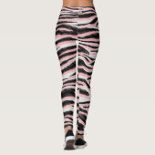 Abstracte dierenhuid naadloze print leggings (Achterkant)