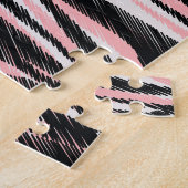 Abstracte dierenhuid naadloze print legpuzzel (Zijkant)