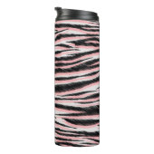 Abstracte dierenhuid naadloze print thermosbeker (Geroteerd rechts)