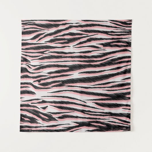 Abstracte dierenhuid naadloze print wandkleed (Voorkant)