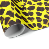 Abstracte Dierenprint Leopard Waterverf Cadeaupapier (Rol Hoek)