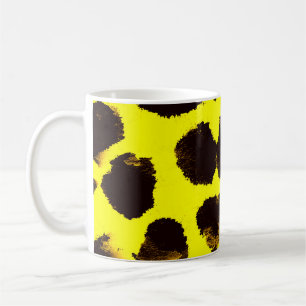 Abstracte Dierenprint Leopard Waterverf Koffiemok