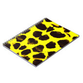 Abstracte Dierenprint Leopard Waterverf Notitieboek (Linkerzijde)