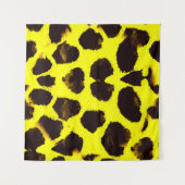 Abstracte Dierenprint Leopard Waterverf Wandkleed (Voorkant (horizontaal))