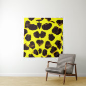 Abstracte Dierenprint Leopard Waterverf Wandkleed (In situ)