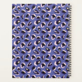 Abstracte dierenprint Paarse Planner (Achterkant)