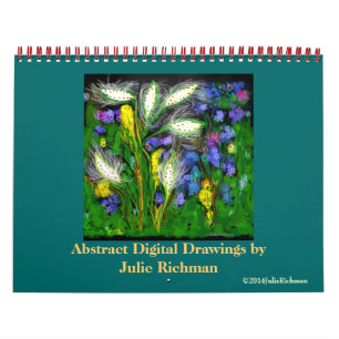 Abstracte Digitale Kunst door Julie Richman Kalender