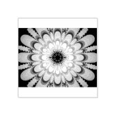 Abstracte digitale kunst rubberstempel (Afrduk)
