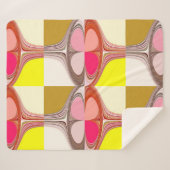 abstracte digitale kunst sherpa deken (Voorkant (horizontaal))