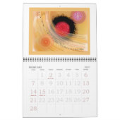 Abstracte digitale kunst van Julie Richman Kalender (Feb 2027)