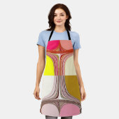 abstracte digitale kunstwerken  schort (Gedragen)