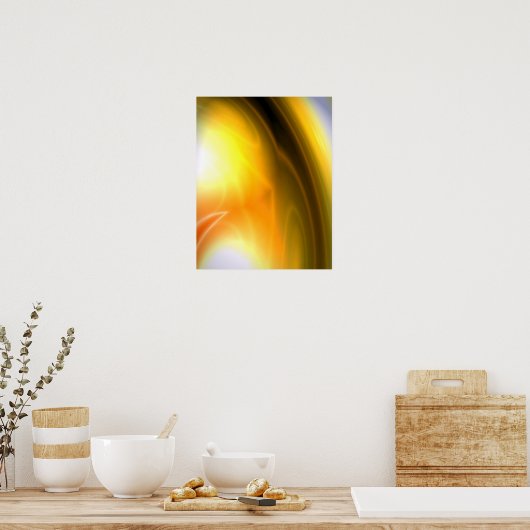 Abstracte digitale Posters Prints (Keuken)